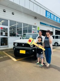 Ｓ様　ジムニーご納車おめでとうございます！